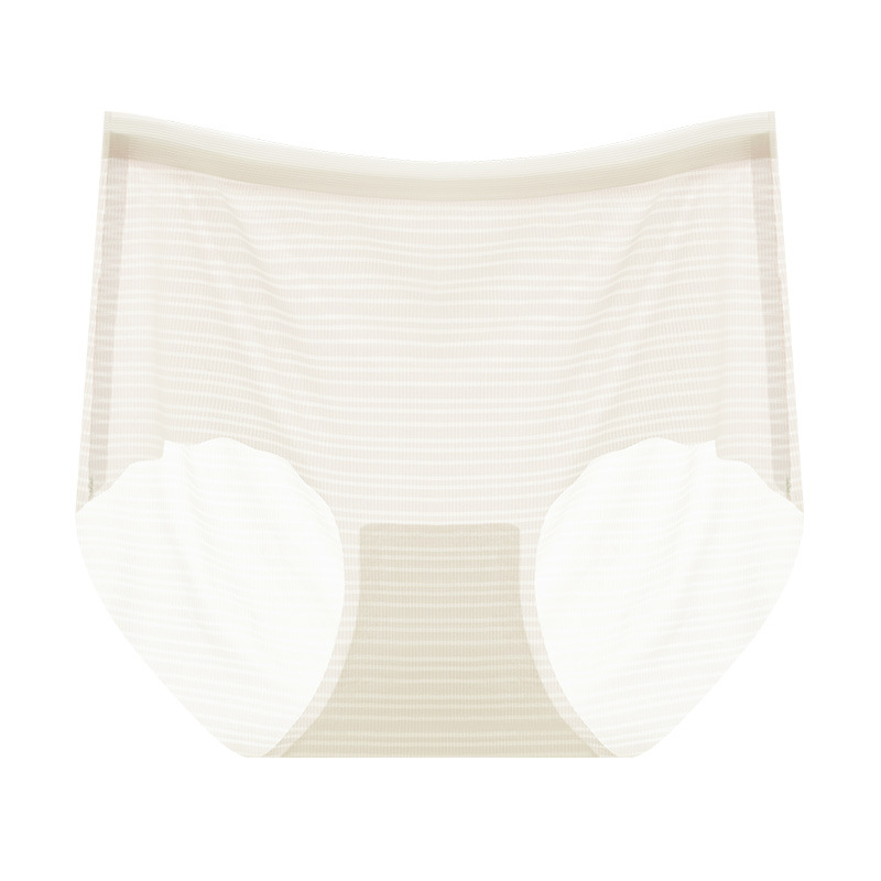 Las nalgas de melocotón de color degradado ultrafino de secado rápido, invisibles y sin costuras, las bragas de entrepierna antibacterianas de seda son refrescantes