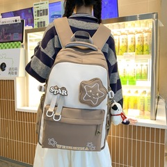 高颜値かばん韓国版ins原宿風小学生3 ~ 6年生のランドセルが甘いランドセルにぶつかった