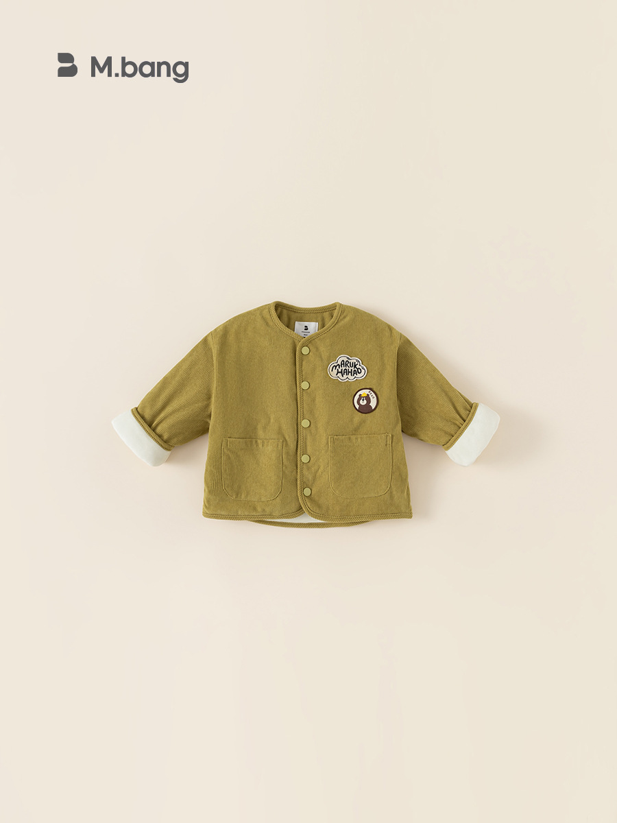 Babycity ropa acolchada de algodón para niños de estilo coreano lindo oso estándar abrigo de invierno ropa acolchada de algodón caliente DY83114