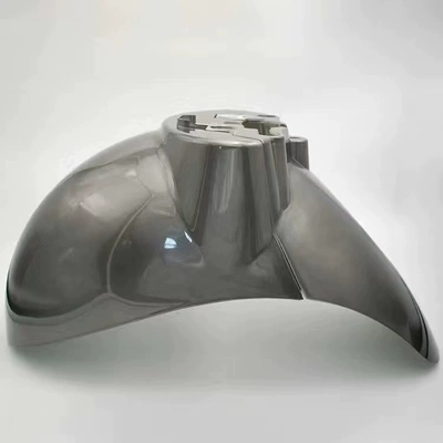 Electric vehicle fender | Mudguard Front Wheel - a-set-of-xiaoguiwang-thickened-front-mud-plates-magic-gray