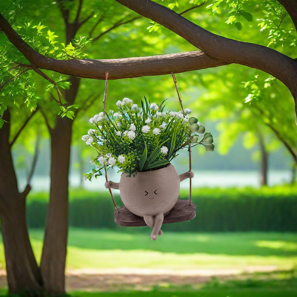Transfronterizos nuevos bonitos y carnosos osciladores artesanías de macetas personales para el hogar decoración de jardín al aire libre