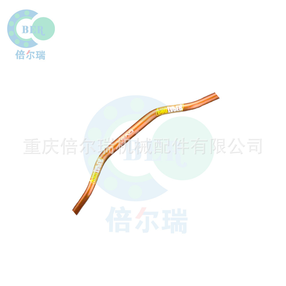 Piezas de motocicleta manillar 70CC aluminio mango tubo naranja