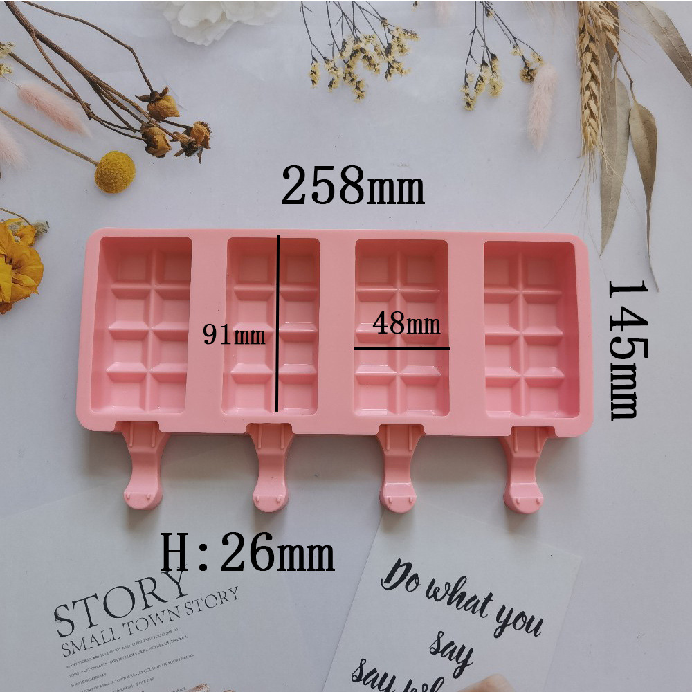 4 helados de silicona molde de helado de 485 helados molde de helado de helado de verano suministros de fiesta