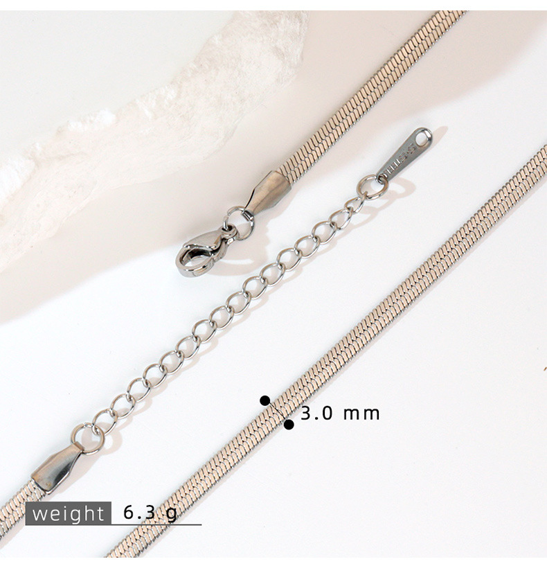 Diameter 2mm Jewelry Making Size 10 PCS/Package 304 Stainless Steel Ball Chain Cord In Chain Snake Chain Diameter 2mm Chain Necklace Chain IG Style Geometric