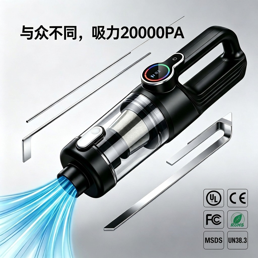 wireless handheld vacuum cleaner for car charging for home use