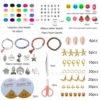 Jewelry, set, ceramics, beads, suitable for import, 56 colors, boho style, 28 cells