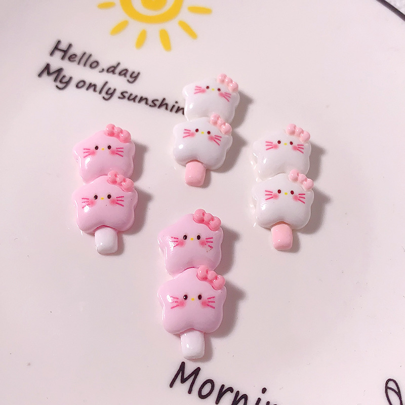 Nuevos accesorios de rama de cuerda de pelo de lazo bricolaje geles de crema accesorios para el cabello funda para teléfono móvil material de llavero al por mayor