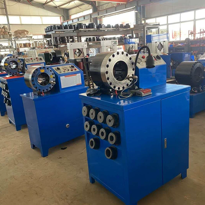 Высокая модель 2inch экспортная модель машины для усадки труб 6-51 мм электрическая гидравлическая машина для формирования концов труб с 10 комплектами шлифовальных инструментов