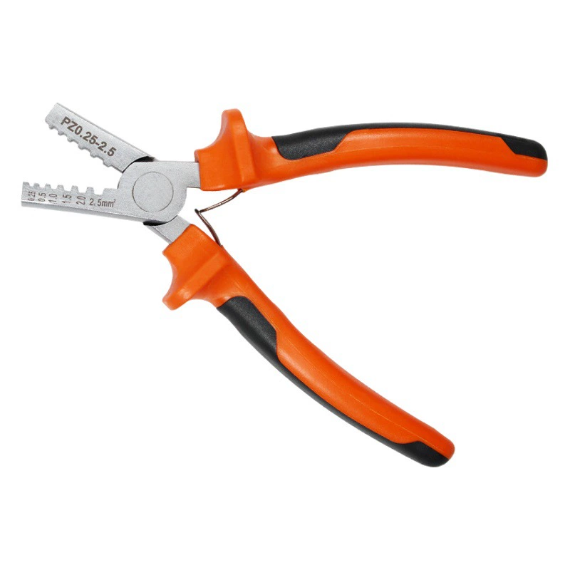 Деруй оборудует плоскогубцы провода ПЗ 0,25-2,5 немецкие небольшие отжимая 0,25-2, 5 мм2 трубчатый терминальный провод отжимая плоскогубцы