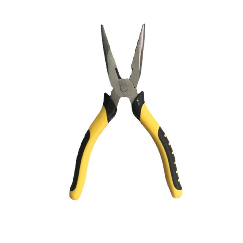 厂家直销 五金工具 防滑 不锈钢尖嘴钳电工钳 多功能 省力 尖嘴钳