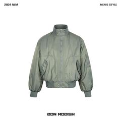 EON MODISH 2024冬の新商品はアメリカのレトロでシンプルなゆったりとしたジャケットを実写します。