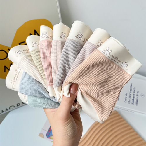 Modal Seamless Mid-waist Cotton Comfortable Breathable Cotton Antibacterial Crotch Japanese Girls Large Size Underwear Women's Wholesale