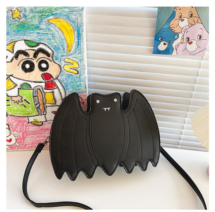 Pink, Black Color Fashion Halloween Funny Small Bag New Shoulder Messenger Bag