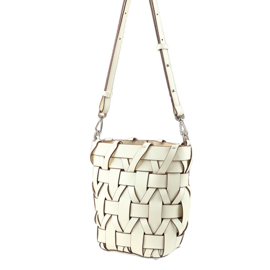 Women's Miniature Versatile Underarm Crossbody Bag Woven Cylindrical Mother And Daughter Style Fashion Trend Luggage & Bags_voghion.com