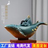 Lucky Flowing water Decoration loop Entrance ornament a living room Making money indoor humidifier tea table The opening Gifts