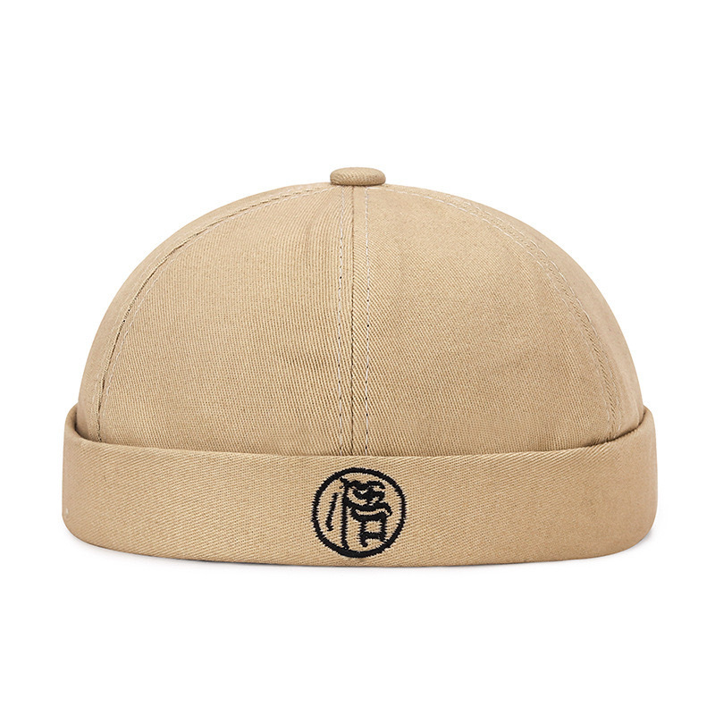 Men's Retro Docker Beanie Hat - Stylish Hip Hop Brimless Cap_voghion.com