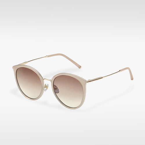 P28233 Trendy European and American cat-eye sunglasses for women, high-end, personalized, anti-UV sunglasses, street photography