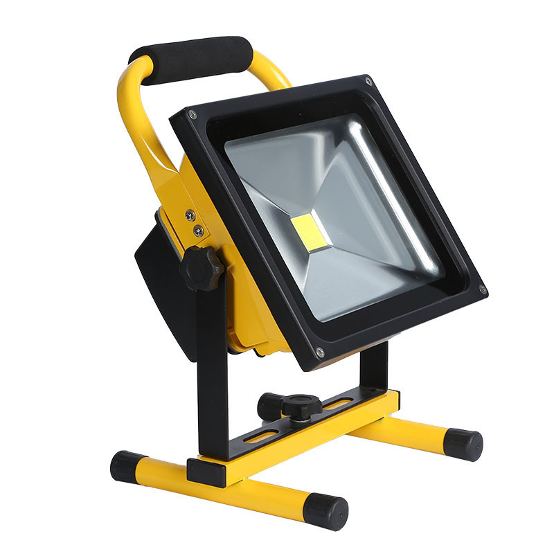 便携式充电应急投光灯户外野营灯泡锂电池移动地摊夜市超亮照明