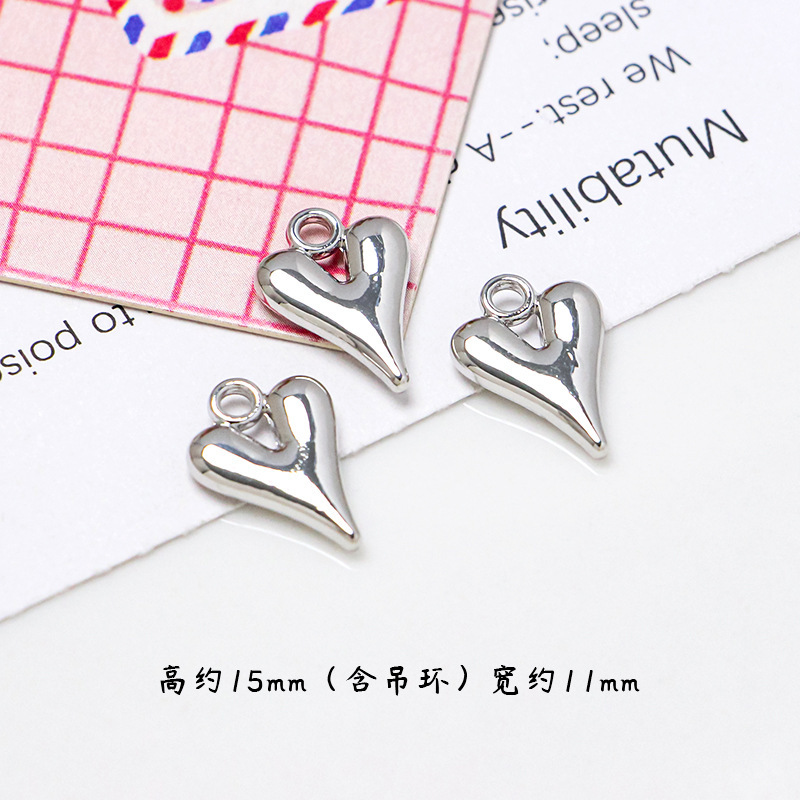 DIY百合蝶結びの愛の星梅の花のアルファベットのペンダントの手作りの材料のネックレスのブレスレットの耳のアクセサリーのペンダント|undefined