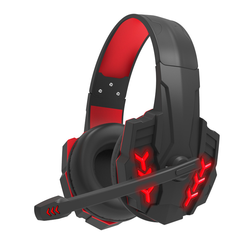 Estricta selección de auriculares G6000 auriculares RGB luminoso computadora portátil de juegos por cable auriculares auriculares en stock