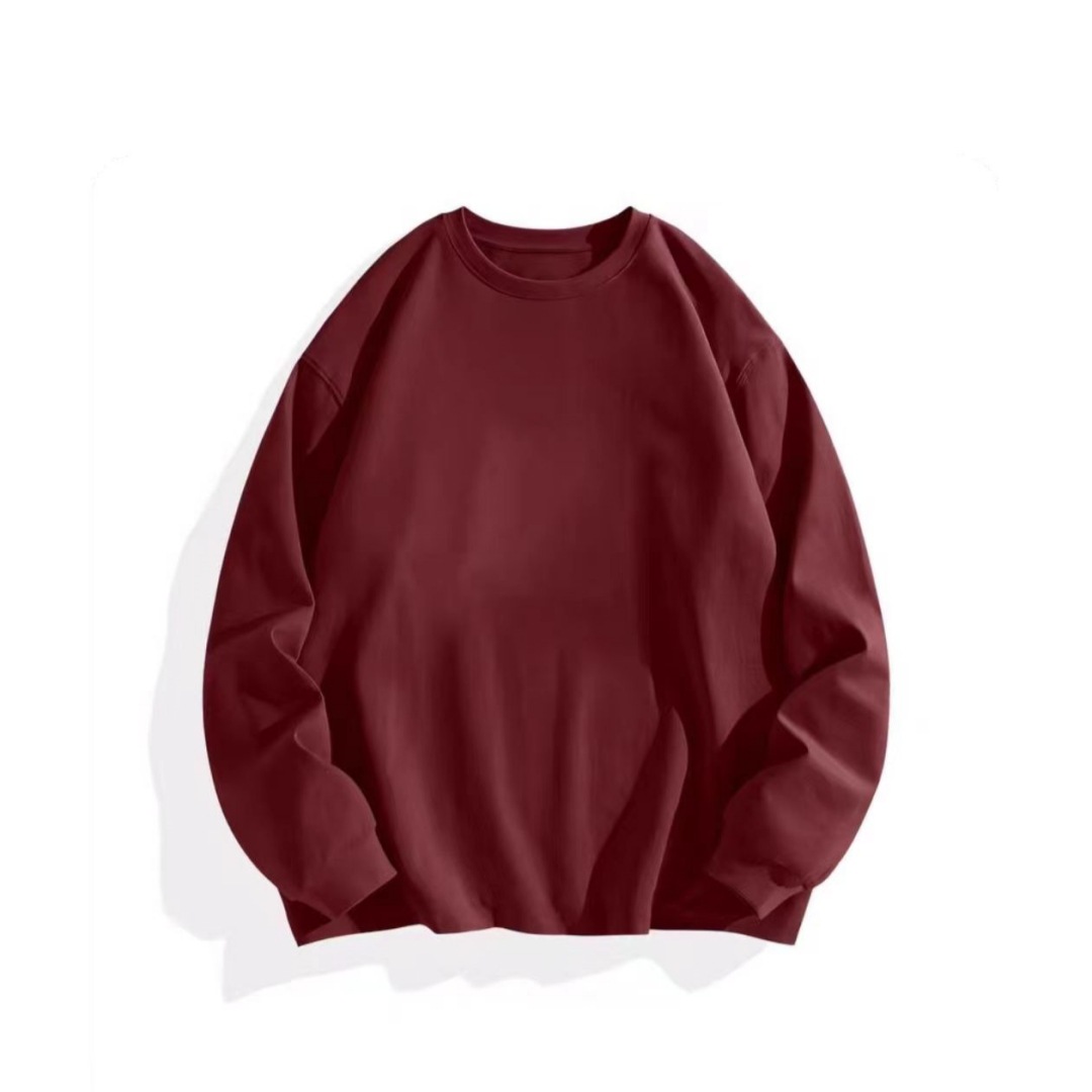 버건디 [400G 면긴팔] 도톰한 스타일