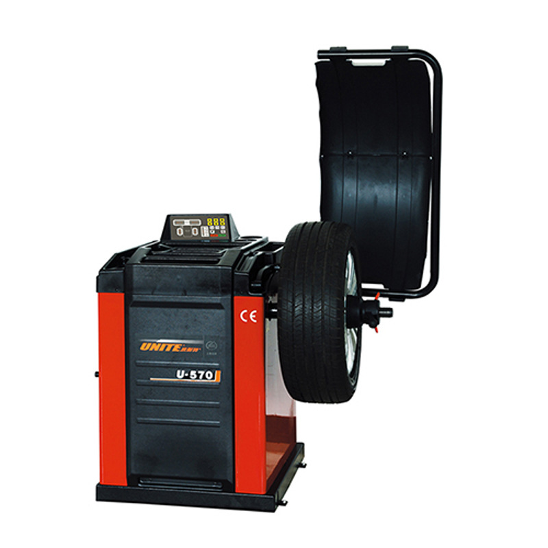优耐特U-570轮胎平衡机中小型汽车轮胎动平衡仪汽修设备