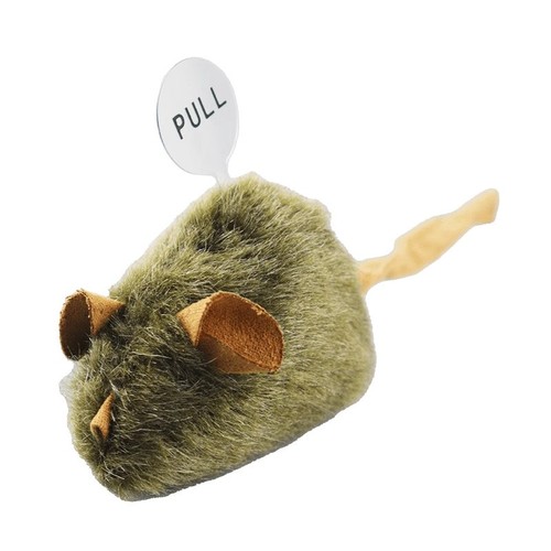 Simulation bird and mouse sounds smart trigger sound plush mouse cat self-amusing toy
