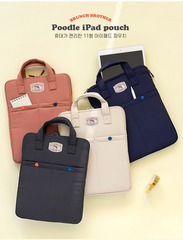 Korean ro**ne laptop bag for women, hand-held, 14-inch, 13.3/11-inch/12.9 tablet computer keyboard bag