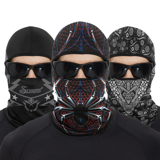 Summer Motorcycle Sun Protection Ice Silk Hood for Men Outdoor Bicycle Helmet Lightweight Hat Windproof and Dustproof Cycling Mask for Women