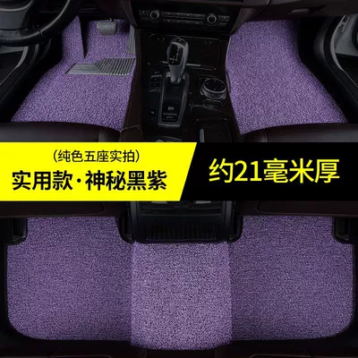 Universal Foot Pad: pads electric hybrid new energy vehicle - five-seater-comfort-model-mysterious-black-and-purple-about-21-mm-thick-weilan-6-pure-electric-crossing-the-bridge-pure-flat