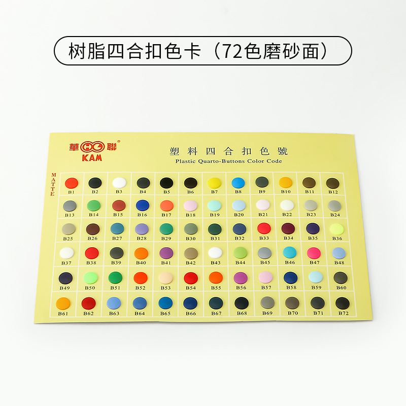 Botones a presión de plástico T3/T5/T8 para carpeta y ropa, al por mayor