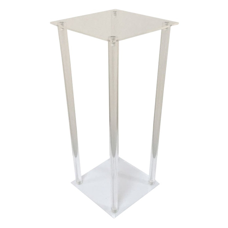 Acrílico transparente soporte de flor de boda soporte de flor de cristal decoración de mesa de boda decoración de suministros para el hogar