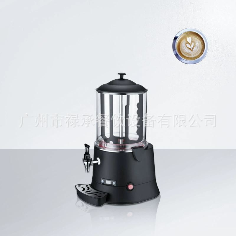 Коммерческая машина для плавления горячего шоколада, нагреватель соевого и молочного молока, машина для напитков для ресторанов и отелей, 10 л, машина для приготовления горячих шоколадных напитков