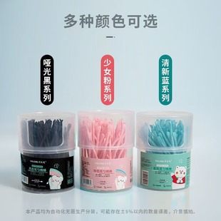 Plastic Core Absorbent Cotton Boxed Ear Scoop Manufacturer Wholesale Ear Scoop Cotton Swab Double-Ended Disposable Earwax Cotton Swab