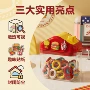 多功能带盖手办桌面垃圾桶