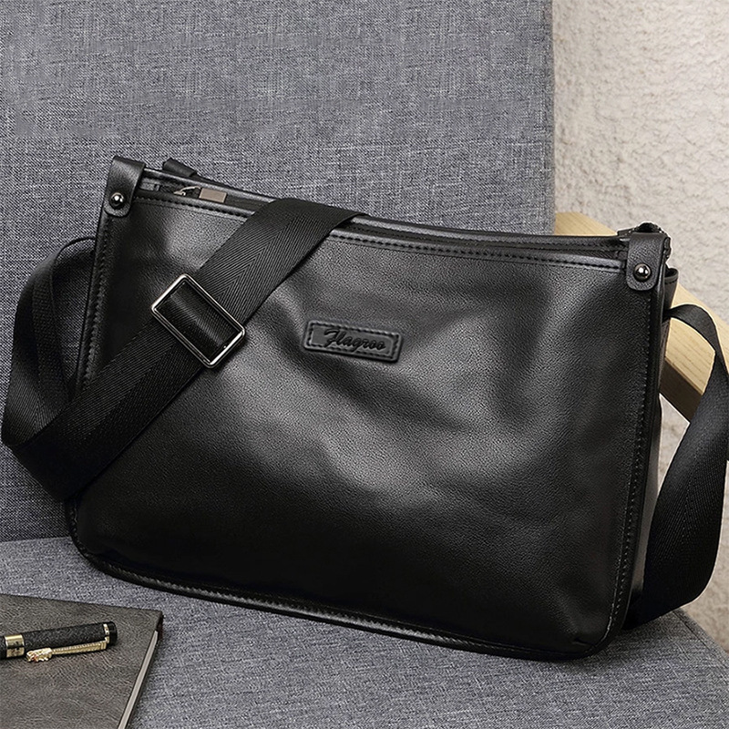 Shoulder Bag, Men's Bag, Genuine Leather Men's Bag, Cross-Body Small Bag, Cowhide Bag, Work Clothing Large-Capacity Backpack, Casual Cross-Body Bag Shoulder Bag, Men's Bag, Genuine Leather Men's Bag, Cross-Body Small Bag, Cowhide Bag, Work Clothing Large-Capacity Backpack, Casual Cross-Body Bag