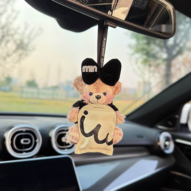 Shirley Rose Car Fragrance Pendant Rearview Mirror Decoration 2025 New Model Long-Lasting Fragrance for Car Interior High-End Women's Edition