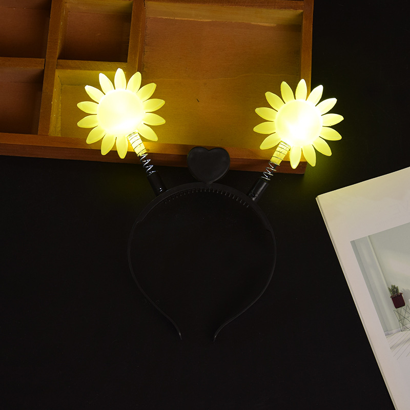 Estrellas de pentacos amarillos palos de apoyo estrella fluorescente palos de concierto accesorios para niños espectáculo brillante toque de pelo bandas