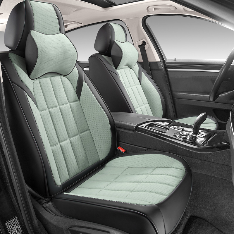 2024年新款全季全包翻毛皮四季通用汽车坐垫