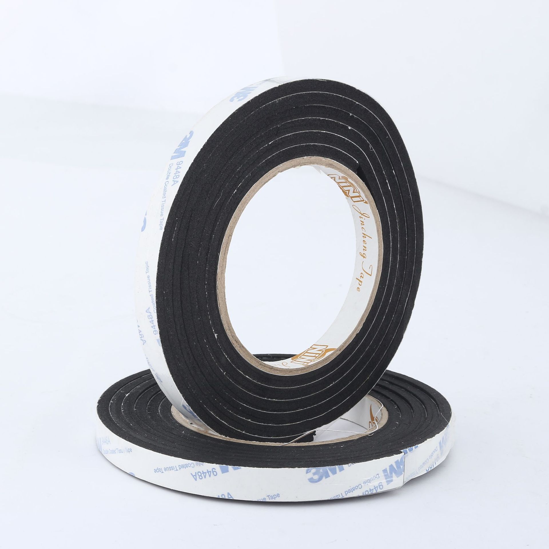 泡棉双面胶泡沫胶带制冷设备用eva海绵胶海绵防水密封胶条带背胶