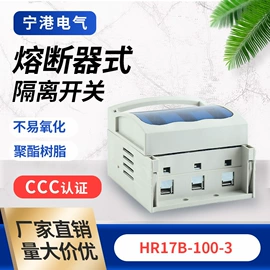 隔离开关;低压熔断器;开关元件