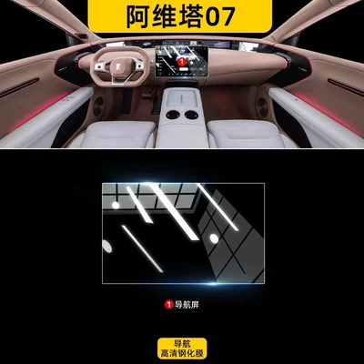 Modification Supplies Accessories New — Car interior film - avita-07-navigation-high-definition-tempered-film