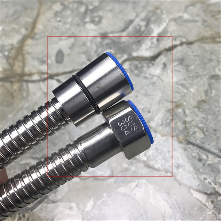 Stainless steel spring tube bathroom water heater, household water pipe, 1.5-meter shower head water inlet hose, starting from one piece undefined