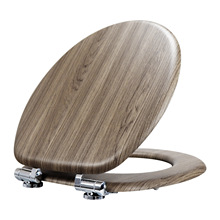 工厂直销密度板木质MDF马桶盖 多款木纹可选