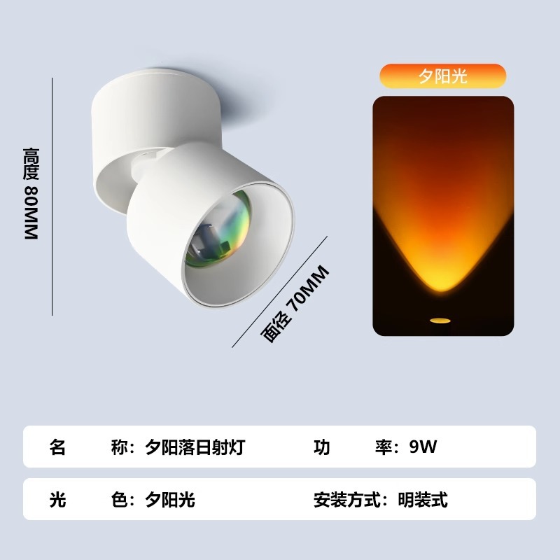 [Ming Dynasty] White Trumpet -9W-Sunset Light
