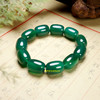 Onyx green bracelet jade natural stone, wholesale