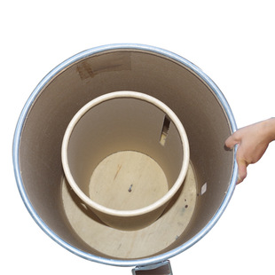Coating on the inner wall of the barrel, wear-resistant, reusable welding wire barrel