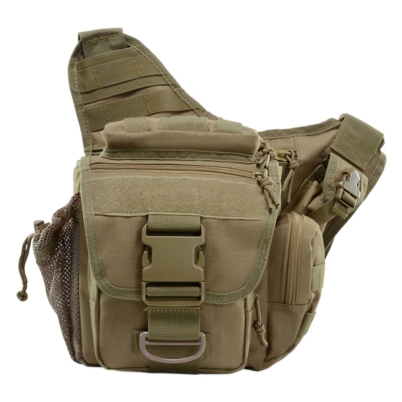 Large Capacity Outdoor Photography Slr Camera Bag Oxford Cloth Waterproof Shoulder Saddle Bag Casual Men's Crossbody Bag Wholesale