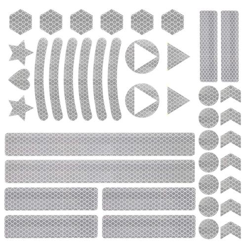 Recommend Amazon bicycle electric motorcycle latte art children's balance scooter luminous reflective decorative heart-shaped stickers