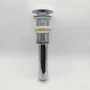 弹跳卫浴玻璃盆下水器